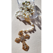 Pearl Glass Rosary